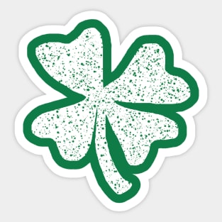 Lucky Clover Shamrock Sticker